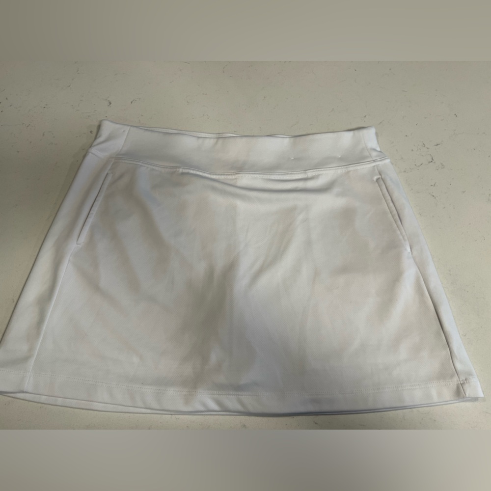 White Golf Skort Skirt PGA Pro Tour Size Large